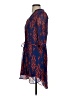 A. Byer 100% Polyester Print Blue Casual Dress Size S - photo 5