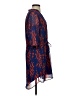 A. Byer 100% Polyester Print Blue Casual Dress Size S - photo 4