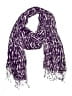 Old Navy Animal Print Purple Scarf One size - photo 1