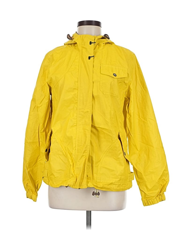 Pre-owned Eddie Bauer Raincoat In Yellow