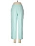 Tommy Bahama Solid Teal Silk Pants Size 6 - photo 1