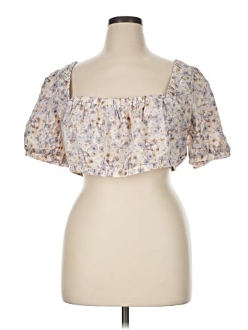 H&M Short Sleeve Blouse (view 1)