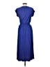 DKNY 100% Polyester Blue Cocktail Dress Size 10 - photo 2