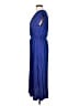 DKNY 100% Polyester Blue Cocktail Dress Size 10 - photo 5