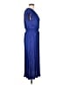 DKNY 100% Polyester Blue Cocktail Dress Size 10 - photo 4