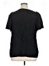 Ava & Viv Black Short Sleeve Blouse Size XXL - photo 2