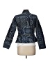 Venus 100% Polyester Paisley Blue Jacket Size 10 - photo 2