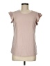 Worthington Pink Short Sleeve Top Size M - photo 1