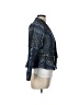 Venus 100% Polyester Paisley Blue Jacket Size 10 - photo 4