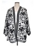 Max Studio 100% Polyester Silver Kimono Size 1X - photo 1