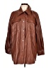 Steve Madden 100% Polyurethane Brown Coat Size L - photo 1