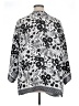 Max Studio 100% Polyester Silver Kimono Size 1X - photo 2