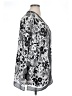 Max Studio 100% Polyester Silver Kimono Size 1X - photo 4