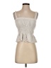 Final Touch Ivory Sleeveless Blouse Size S - photo 1