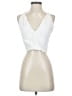 Halston White Sleeveless Blouse Size 0 - photo 1