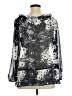 Lane Bryant 100% Polyester Gray 3/4 Sleeve Blouse Size 14 (1) - photo 2