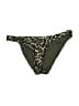 Zimmermann Animal Print Green Swimsuit Bottoms Size 2 - 4 - photo 1