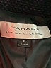 Tahari by ASL Tweed Purple Black Wool Blazer Size 8 - photo 6