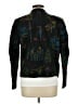 Coldwater Creek 100% Cotton Graphic Black Jacket Size L - photo 2