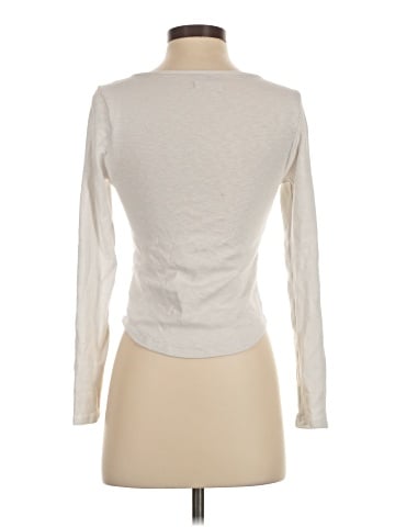 Madewell Split-Neck Long-Sleeve Tee (view 2)