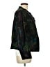 Coldwater Creek 100% Cotton Graphic Black Jacket Size L - photo 4