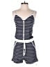 Cupshe Stripes Blue Romper Size XS - photo 1