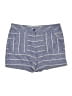 Ann Taylor LOFT Stripes Blue Shorts Size 0 - photo 1