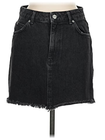 Topshop Denim Skirt (view 1)