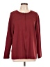 D&Co. Burgundy Long Sleeve Top Size L - photo 1