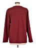 D&Co. Burgundy Long Sleeve Top Size L - photo 2