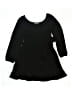 THREE PINK HEARTS Black Dress Size M (kids) - photo 1