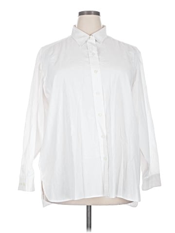 Lands' End Long Sleeve Button-Down Shirt (view 1)