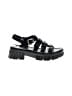 Bamboo Black Sandals Size 7 1/2 - photo 1