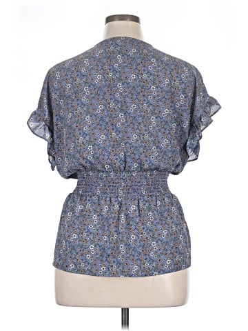 Max Studio Short Sleeve Blouse (view 2)
