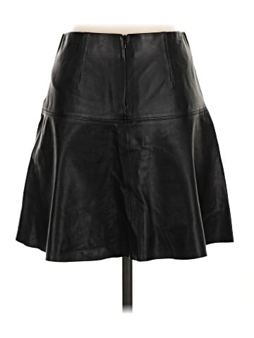 Vince. Leather Skirt (view 2)