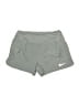 Nike 100% Polyester Green Athletic Shorts Size S (kids) - photo 1