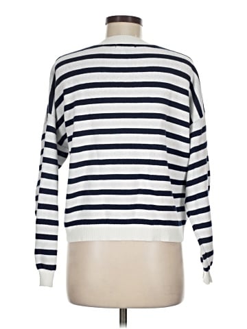 Aqua Pullover Sweater (view 2)