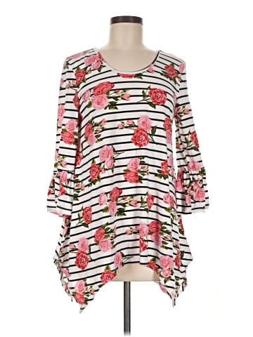 Bobbie Brooks 3/4 Sleeve T-Shirt (view 1)