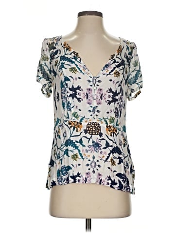Lucky Brand Short Sleeve Blouse (view 1)