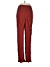 Topshop Chevron-herringbone Red Casual Pants Size 8 - photo 2