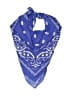 Unbranded 100% Cotton Paisley Blue Scarf One size - photo 1