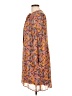 Signature Studio 100% Polyester Print Orange Casual Dress Size L - photo 5