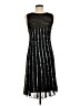 Sandra Darren Black Cocktail Dress Size 6 - photo 2