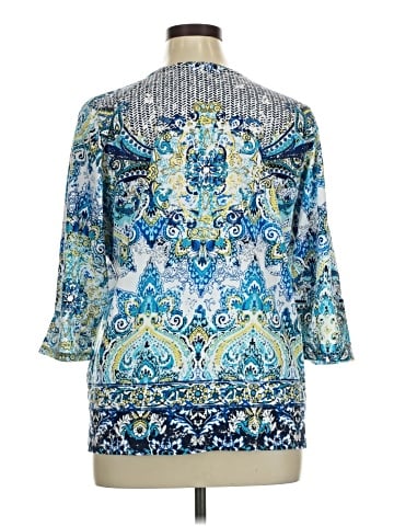 Allison Daley 3/4 Sleeve Blouse (view 2)