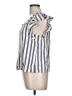 Greylin Blue Short Sleeve Blouse Size L - photo 5