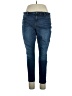 Ava & Viv Solid Blue Jeans Size 16 - photo 1
