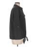 NY Collection Houndstooth Black Long Sleeve Blouse Size M - photo 4