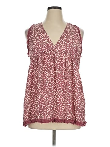 Umgee Sleeveless Blouse (view 1)