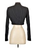 showpo Stripes Gray Blazer Size 2 - photo 2