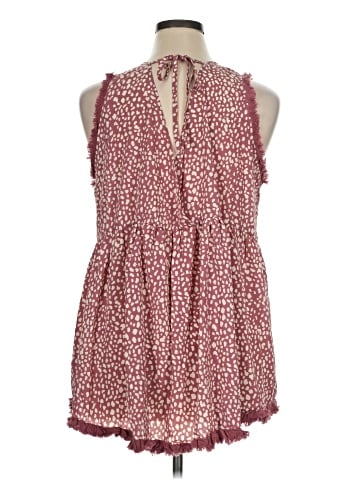 Umgee Sleeveless Blouse (view 2)